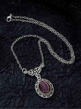 Gothic Retro Fashion Gem Necklace NEW Jewelry Vintage Collectible Fantasy Beauty